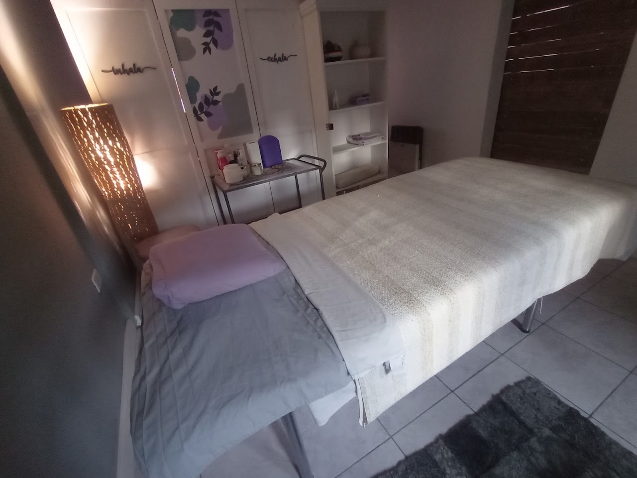 Suite principal de masajes en ÁGAPI Spa Paraná